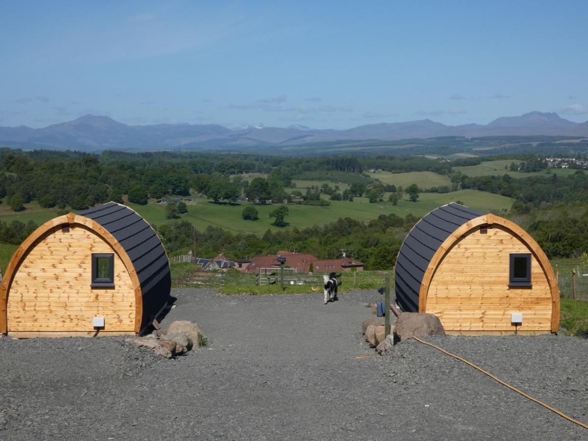 The Arns Glamping Pods Hotel Bridge of Allan Exterior photo