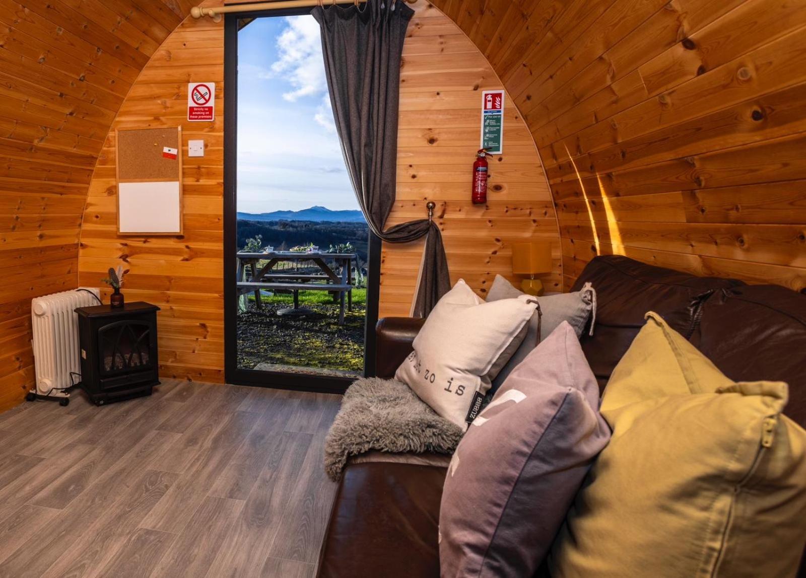 The Arns Glamping Pods Hotel Bridge of Allan Exterior photo